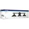 Westinghouse Three-Light Indoor Wall Fixture Iron Hill ORB, Metal Shades 6343400 - alternate 4